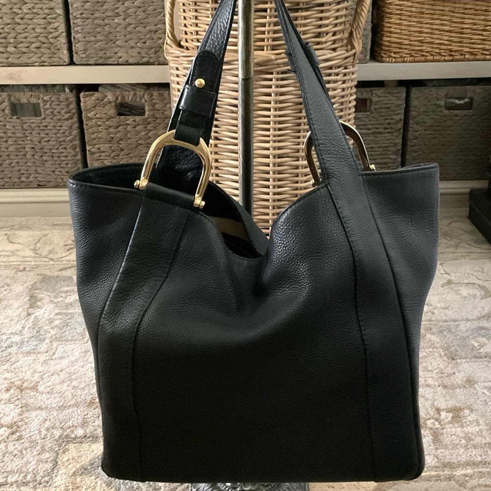 Gucci Bag Large Black Leather